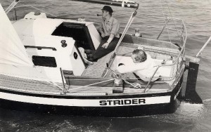 John aboard Strider
